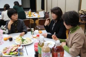昔の話に花が咲く!